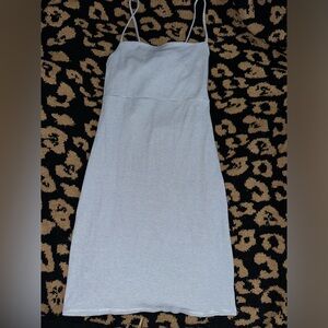 Forever 21 Baby Blue Pattern Mini Dress Sz. L